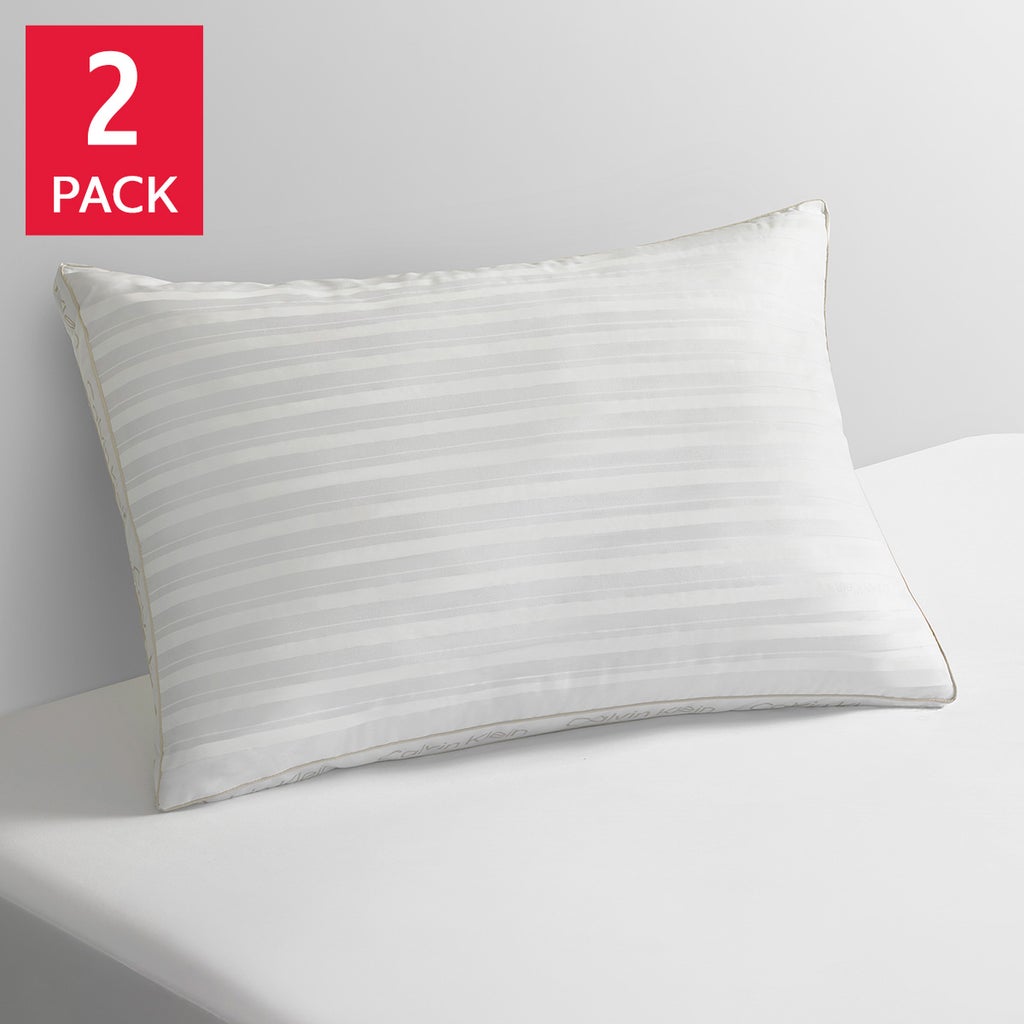 Calvin Klein Modern Stripe Down Alternative Pillow, 2-pack image 1